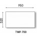 Grzejnik na podczerwień TWP 700 BASIC czarny