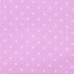 LULANDO Komplet pościeli, Białe kropki na różowym / chmurki szare na białym, 100x135 + 40x60 cm