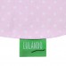 Lulando LILI 0-6 Różowy w groszki śpiworek niemowlęcy