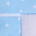 Lulando Mata na przewijak, Gwiazdki Białe na Niebieskim Tle, 75x75 cm