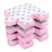 Lulando Puzzle 9 poduszek - mata do zabawy, Różowy, 145x145x9 cm