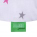 Lulando śpiworek LILI 6-18 biały w różowo-szare gwiazdki